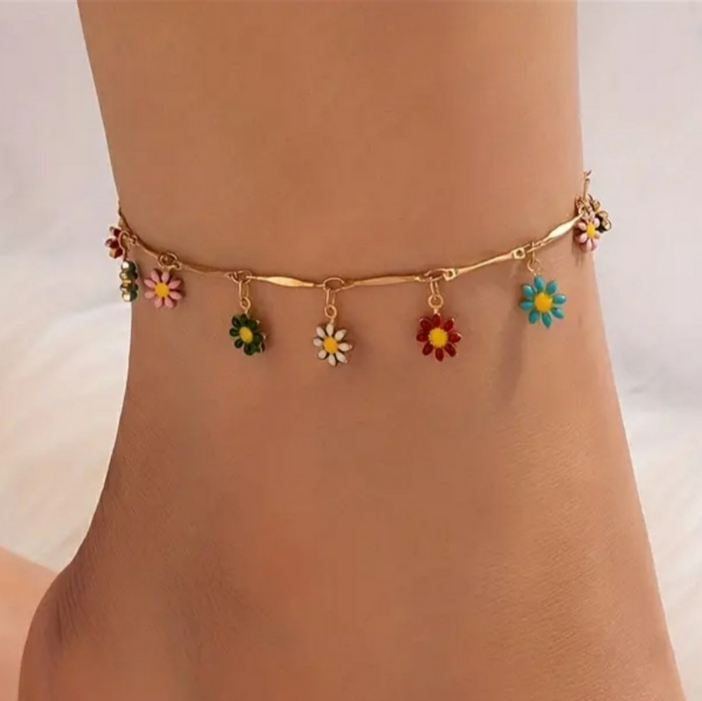 Ankle Bracelet Adjustable Chain